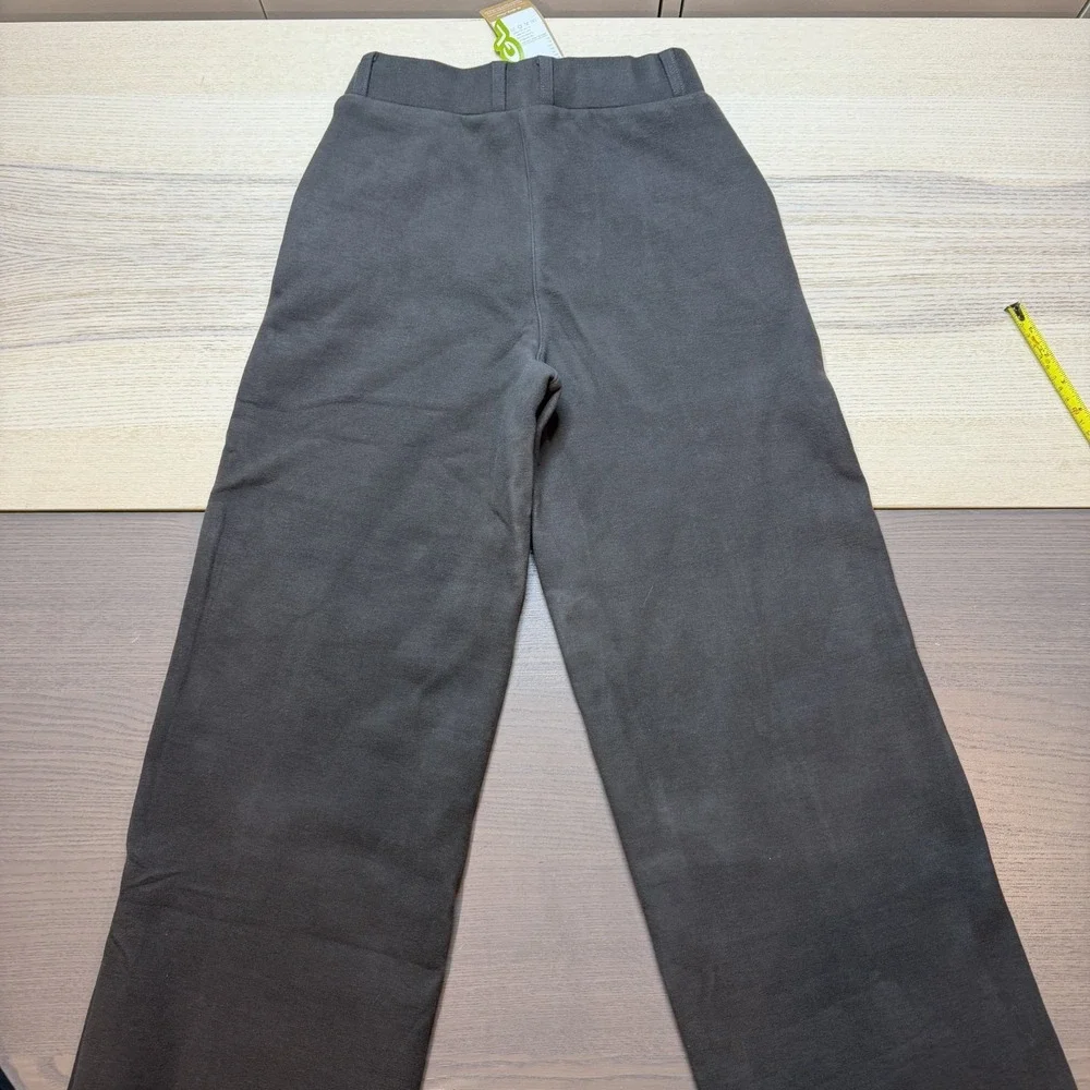 OGL‎ Women Pants XS High-Waisted Wide Leg Pant Pockets Wool Blend